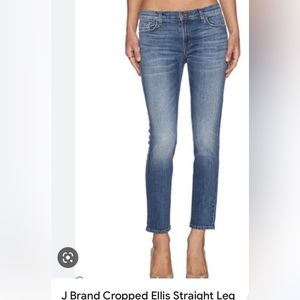 J Brand Rival Cropped Ellie Jean in size 27